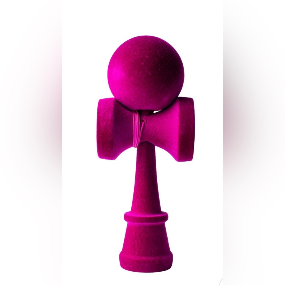 Sweets Fuzzy Purple Kendama.  New, never used.